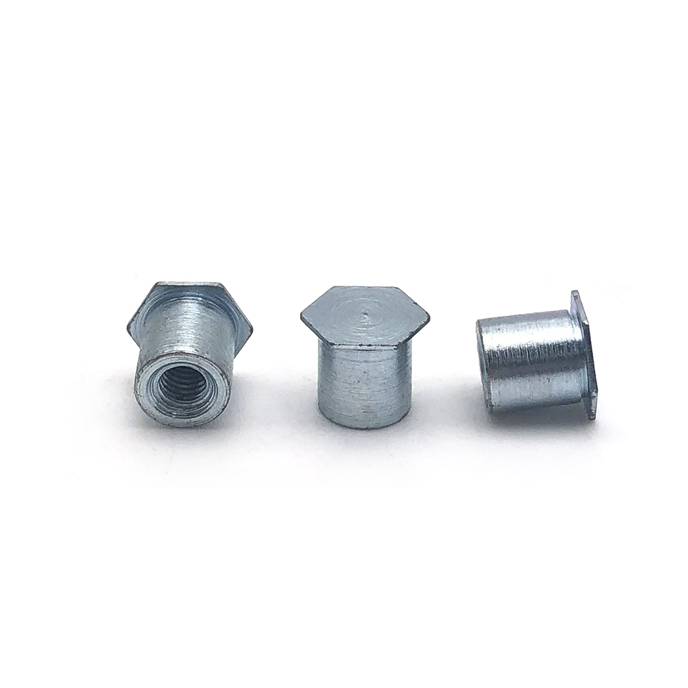 Chuanghe - Factory Price Carbon Steel Blind Self-clinching Studs Threaded Standoffs M6 rivet nut 4