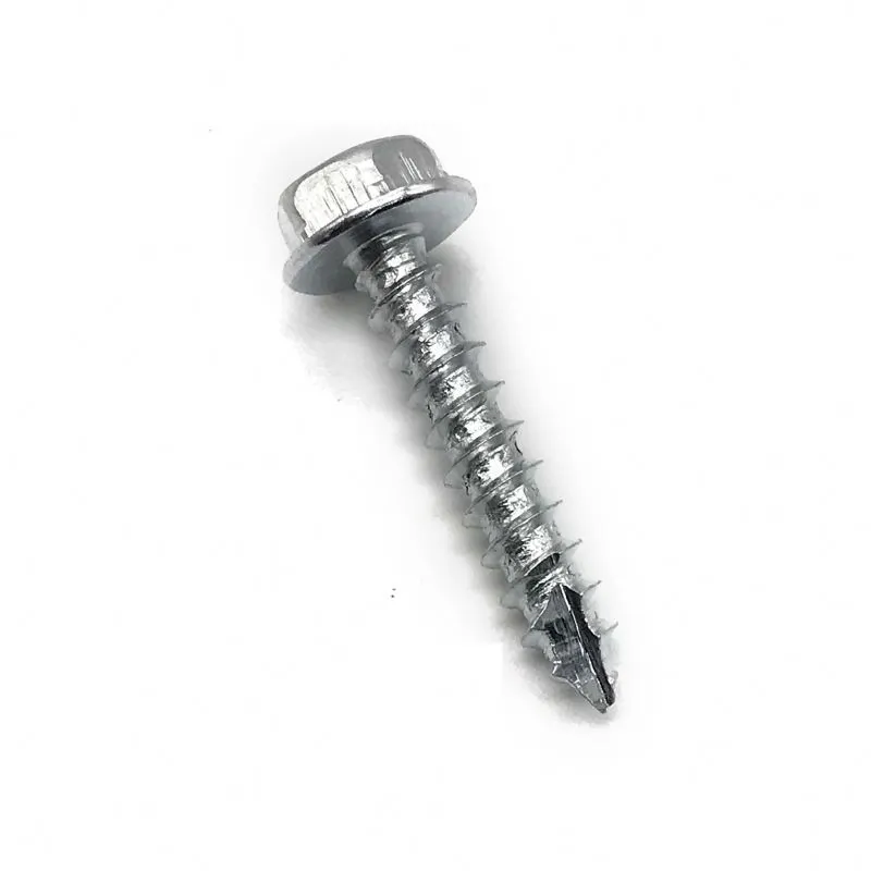 Chuanghe - China Factory Zinc Plated Thread Cutting Screw hex flange Head tapping Screw Self-tapping screw 1