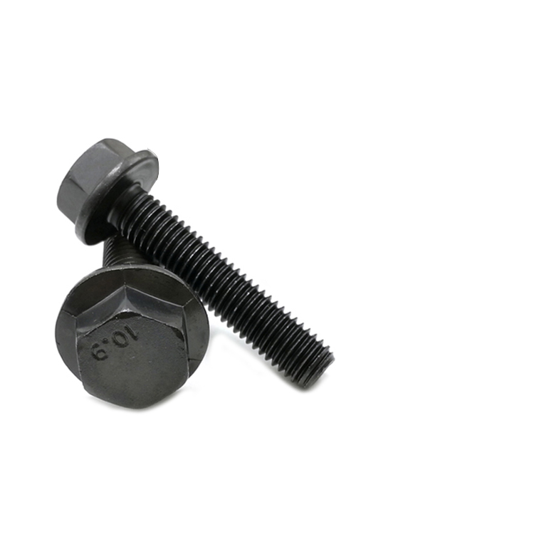 Chuanghe - China Supplier Customized Carbon Steel High-Strength Flange Hex Head Bolts flange bolts 1