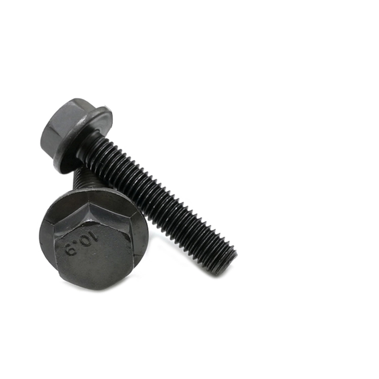 Chuanghe - China Supplier Customized Carbon Steel High-Strength Flange Hex Head Bolts flange bolts 1