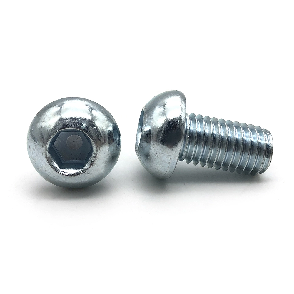 Chuanghe - OEM ODM button allen screw machine screw m2 m3 m4 m5 m6 m7 m8 m10 ISO 7380 socket screw 1