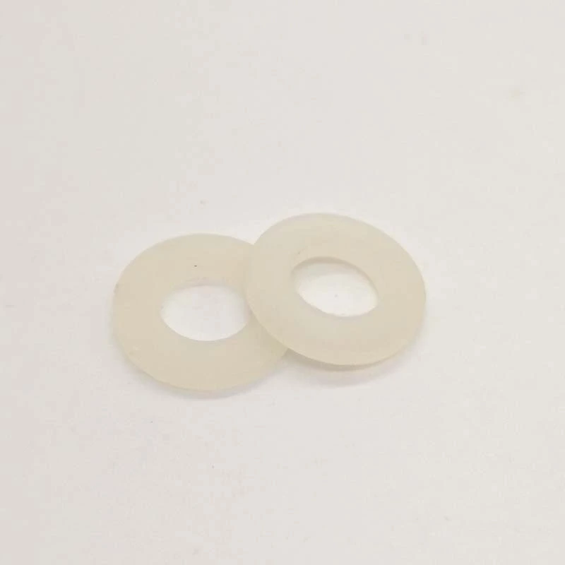 Chuanghe - Custom made and standard white clear color nylon plastic flat round washer flat washer 1