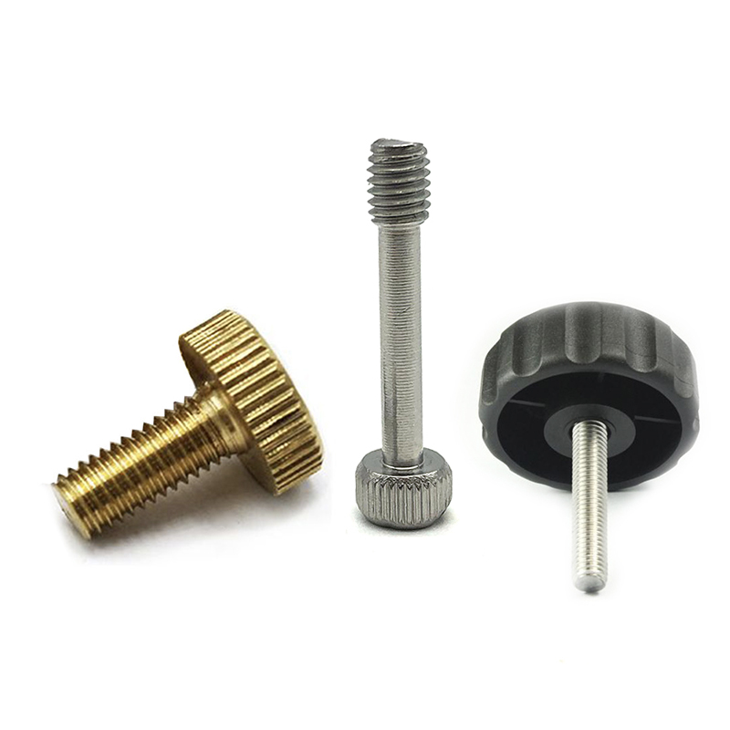 Chuanghe - M2 M3 M4 M5 M6 Thumb Screw Plastic Head Handle Screw White Round Head Thumb Screws Thumb screw 5