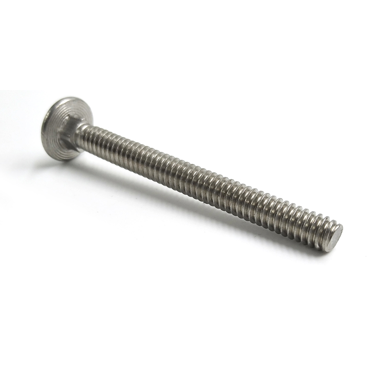 Chuanghe - Flat Countersunk Head 8 inch carriage bolt Galvanized colored copper long neck carriage bolts din 604 brass carriage bolt with h Carriage bolt 7