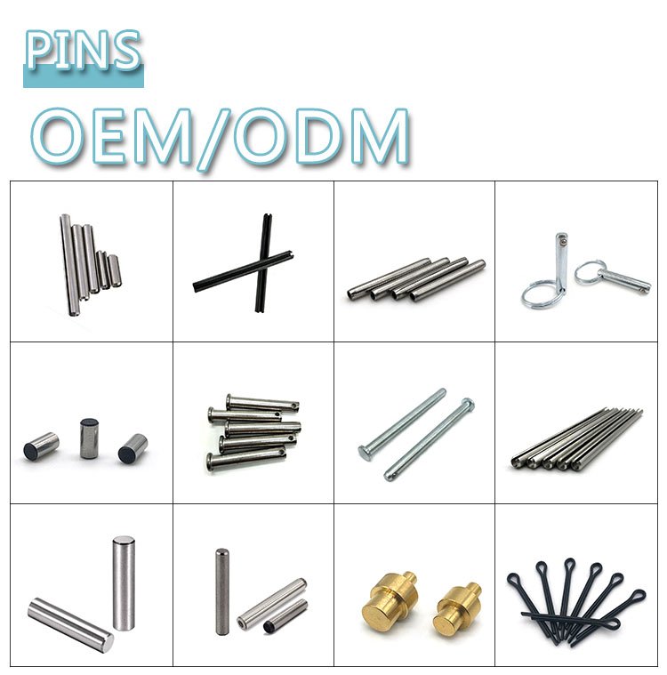 Chuanghe - China supplier customized size titanium cylindrical dowel pins Internal threaded clevis pin stainless steel hollow dowel pin dowel pin 8
