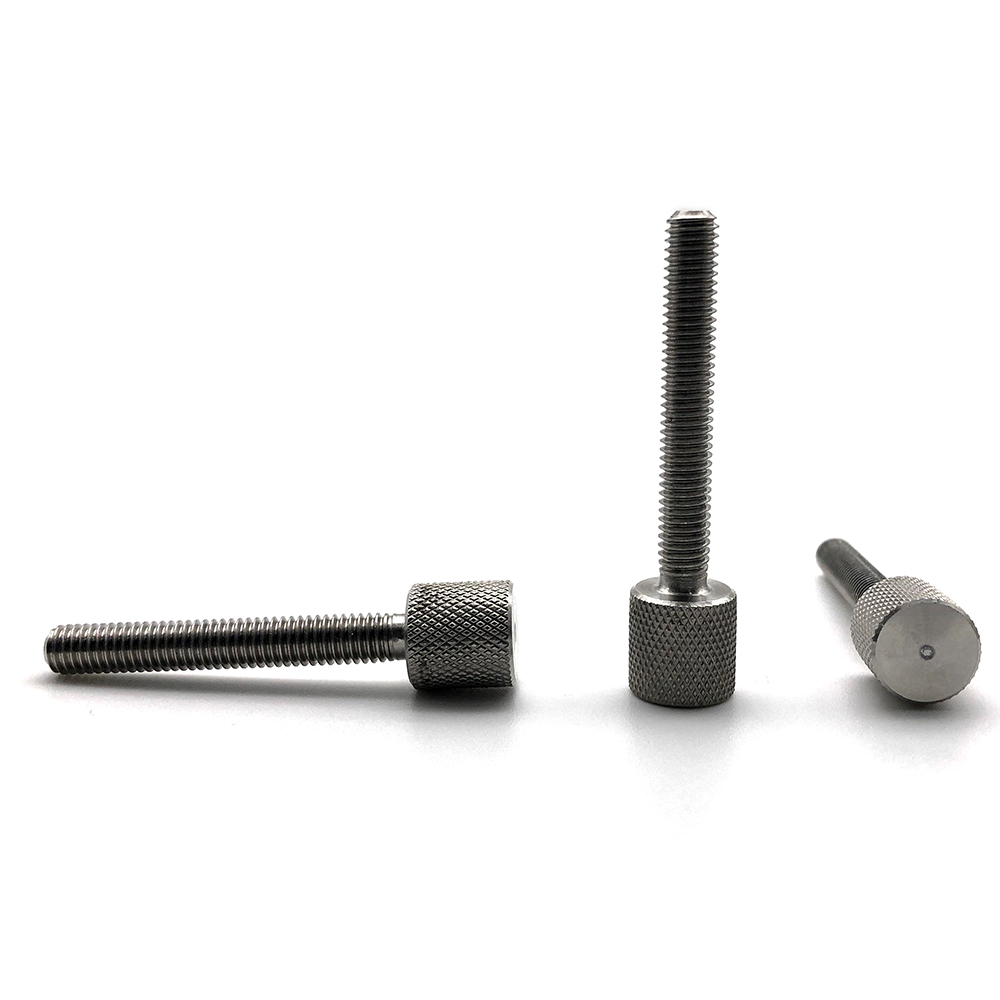 Chuanghe - Precision M2 M4 M5 M6 M7 M8 Stainless steel Machine screw Flat Head Knurled Thumb Screws Thumb screw 1