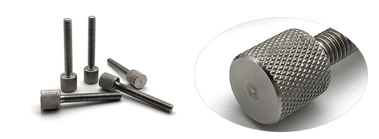 Chuanghe - High Precision M3 Stainless Steel Flat Head Knurled Thumb Screws Thumb screw 8