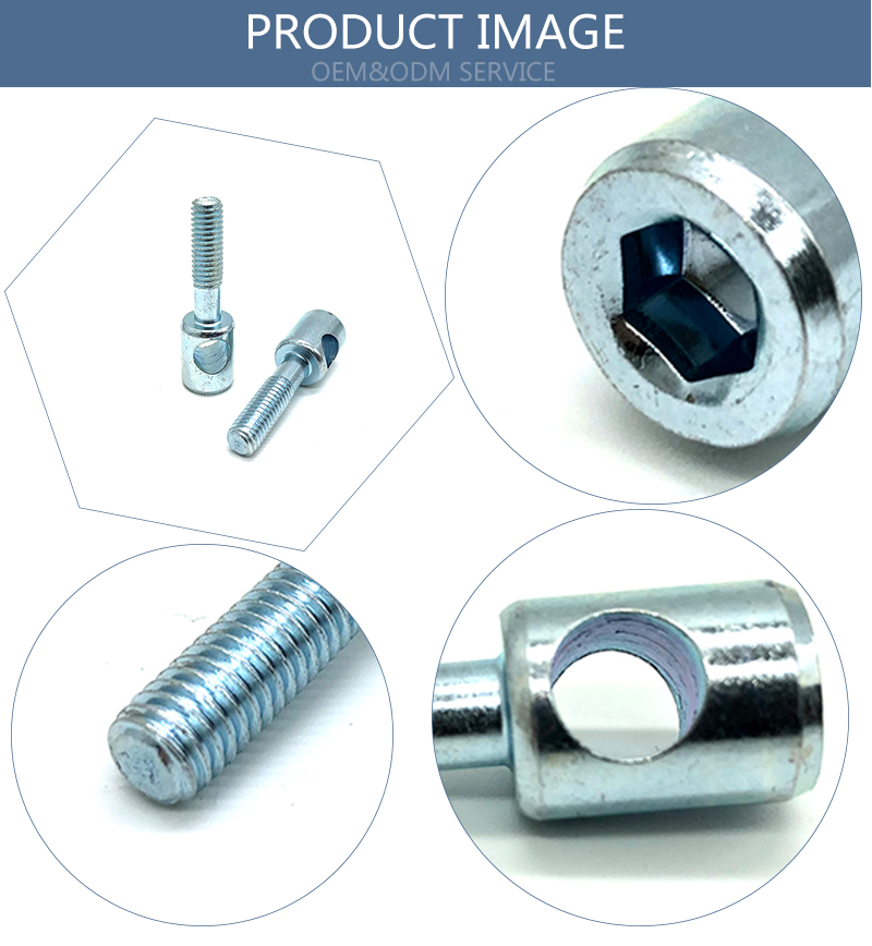 Chuanghe - Hardware Fasteners Hexagon socket head electric meter sealing screws SS304 Hole Screw special screw 7