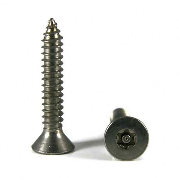 Chuanghe - Customized torx flat head anti-theft screw with pin Countersunk head Self Tapping Screw Self-tapping screw 1