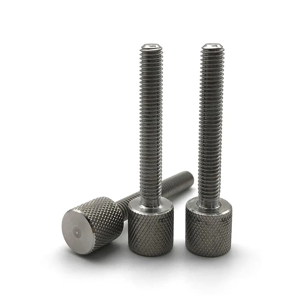 Chuanghe Fastener | New knurled head screw factory 4