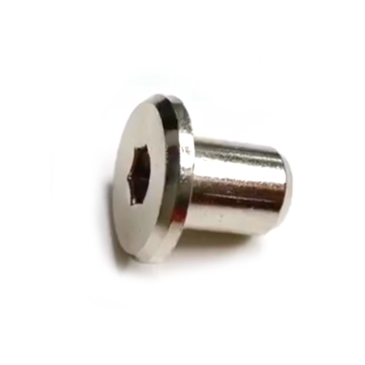 Chuanghe - Metal M6*12 Iron Flat Head Female Thread Hollow Allen Rivet Nuts rivet nut 1