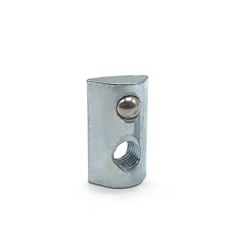 Chuanghe - China wholesale M8 Slot stainless steel/carbon steel/Aluminum T Nut with Spring Loaded Ball t nut 1