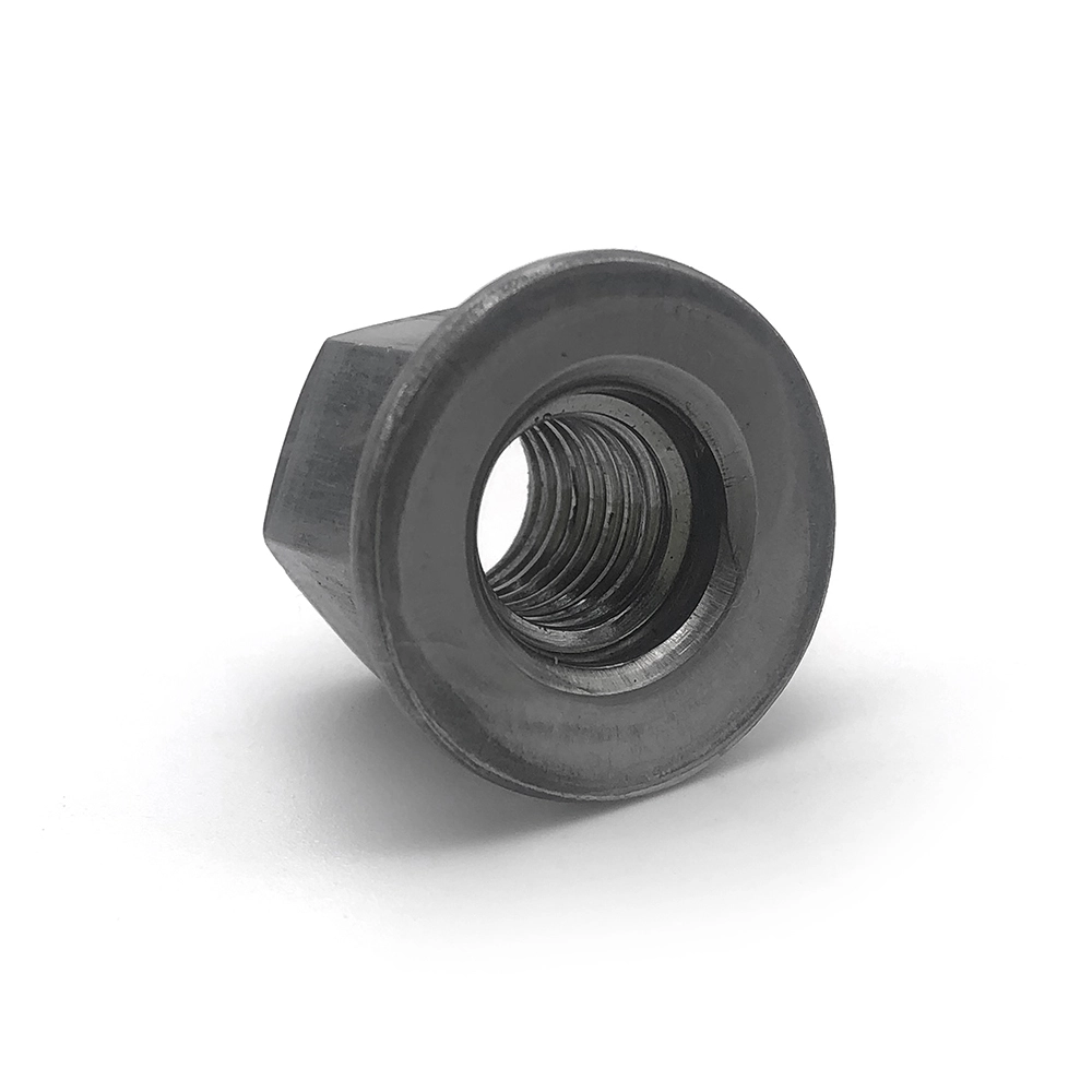 Chuanghe - Customized Steel Hex Locking Zinc Flange Nut M8 m16 m36 flange nut 1