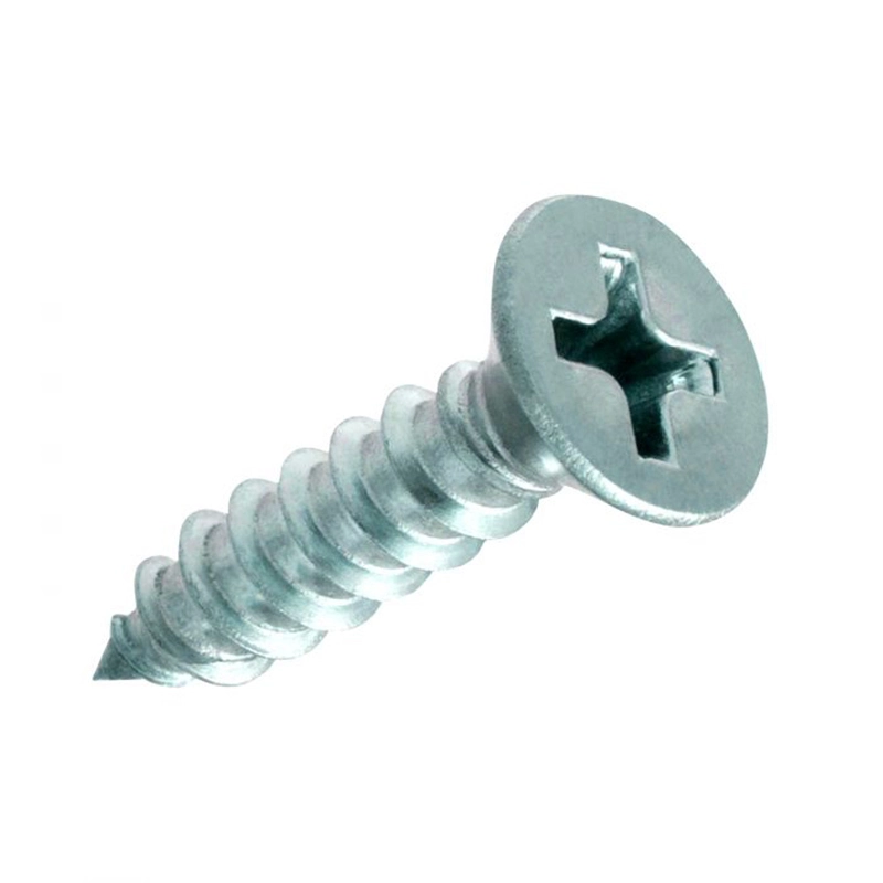 Chuanghe - Din7982 Cross Recessed Carbon Steel Countersunk Flat Head Self-Tapping Screws for Metal Self-tapping screw 1