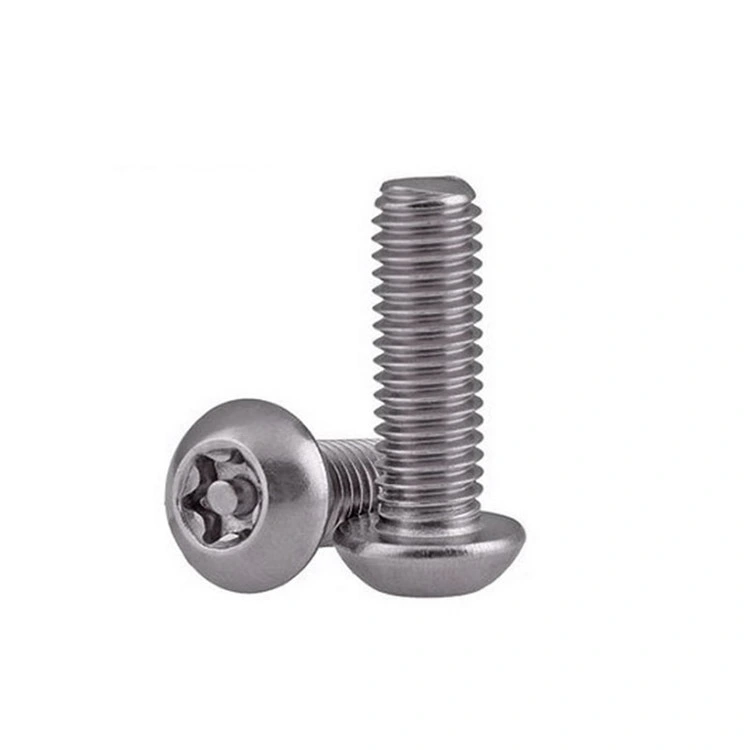 Chuanghe - China Zinc plated philips pan round head security screw T20 T25 safety torx screw with pin Anti-theft screw 1