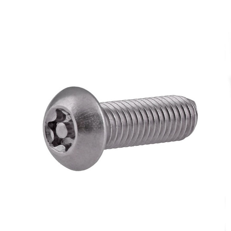Chuanghe - China Zinc plated philips pan round head security screw T20 T25 safety torx screw with pin Anti-theft screw 4