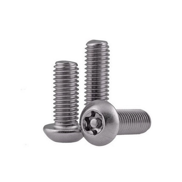Chuanghe - China Zinc plated philips pan round head security screw T20 T25 safety torx screw with pin Anti-theft screw 3