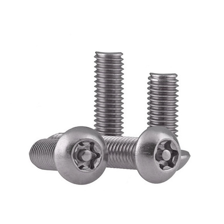 Chuanghe - China Zinc plated philips pan round head security screw T20 T25 safety torx screw with pin Anti-theft screw 6