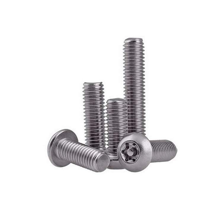 Chuanghe - China Zinc plated philips pan round head security screw T20 T25 safety torx screw with pin Anti-theft screw 8
