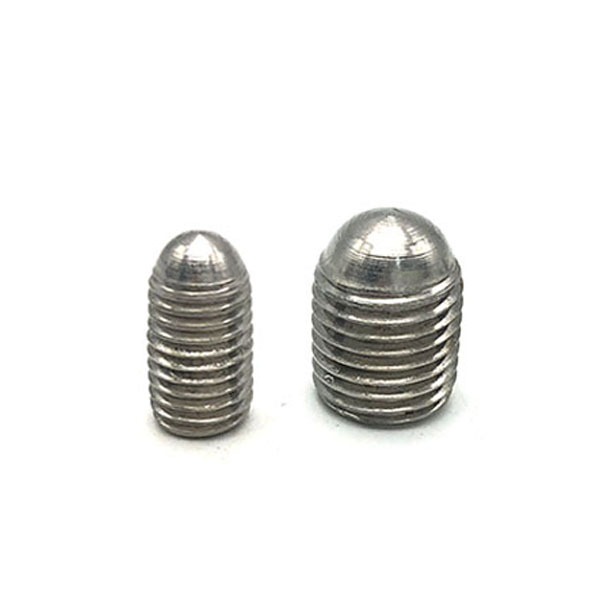 Chuanghe - Black Brass DIN916 M6 M8 M10 M12 fine thread Hexagon socket set with cone point Hex Socket Nylon Tip Set Screws black set screw Set screw 6