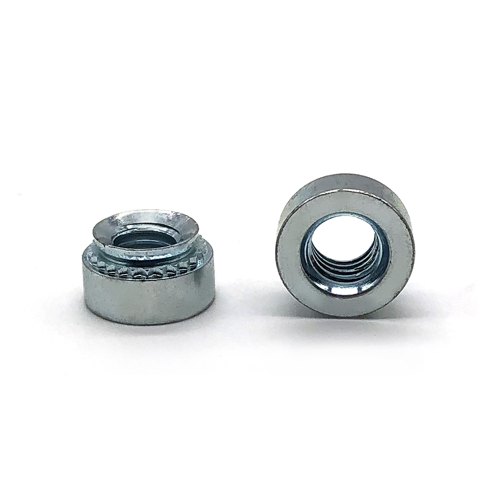 Chuanghe - Precision custom knurled auto fasteners m10 threaded clinch press fit nut for car round nuts 10