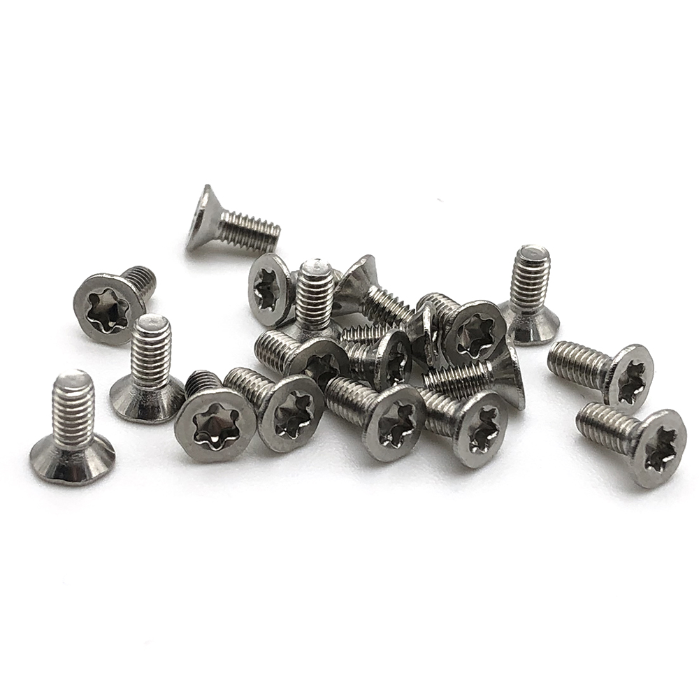 Chuanghe - torx flat head screw machine screws M1.6 M2 M2.5 M3 M4 M5 M6 M8 304 A2-70 stainless steel Torx Flat Countersunk Head Screw Torx screw 5