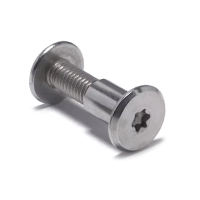 Chuanghe - Binding Screw Stainless Steel 304 M5 flat head torx pin chicago screw rivets Chicago screw 1
