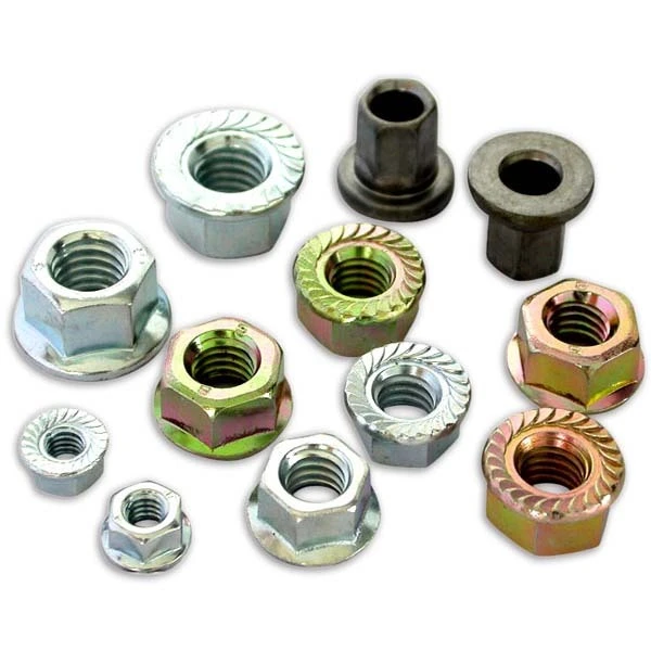 Chuanghe - China wholesale 304 Stainless steel m5 m8 m10 m12 hex nylon lock hex flange nut flange nut 1