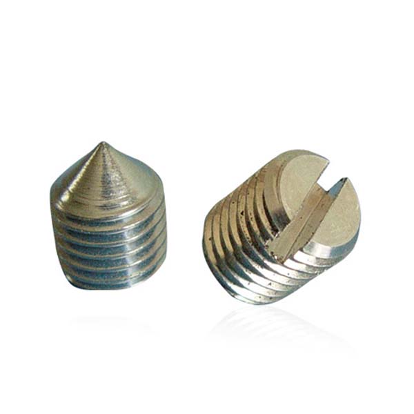 Chuanghe - China Manufacturer Stainless Steel Anti Rust set screw M3 M4 M5 M6 Slotted Cone Point Grub Screws Set screw 6