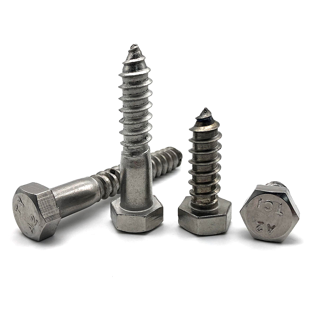 Chuanghe - China Factory Nickel plated self tapping Timber hexagonal Wood Screws Din 571 Hex Lag Screws Self-tapping screw 6