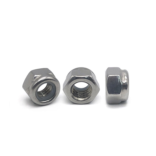 Chuanghe - ANSI B18 1/4-20 Inch Self Locking Nut Zinc Plating Hexagon Nylon Insert Lock Nut lock nut 4