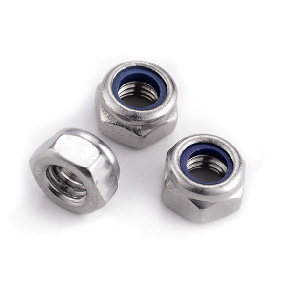 Chuanghe - ANSI B18 1/4-20 Inch Self Locking Nut Zinc Plating Hexagon Nylon Insert Lock Nut lock nut 6