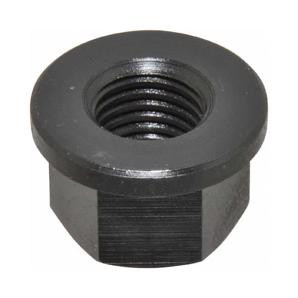 Chuanghe - DIN6331 Hex Flange Nut 1.5D High Strength Black Oxide Coating C1035 with heat treatment flange nut 1