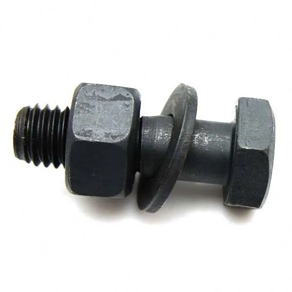 Chuanghe - High strength hex bolt din931 8.8 grade half thread carbon steel Black Oxide hex bolt hex bolts 1