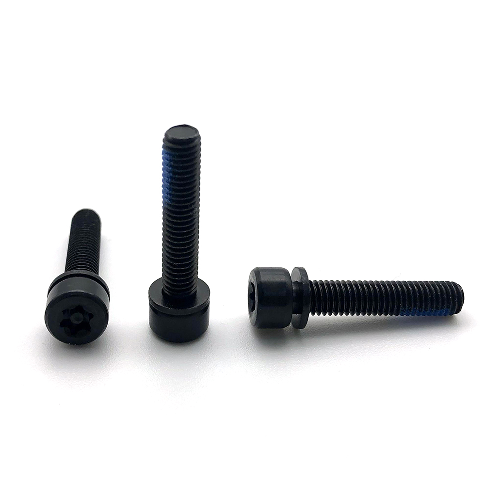 Chuanghe - High quality Black Torx Screws bolts M5 anti theft machine screw Torx screw 1