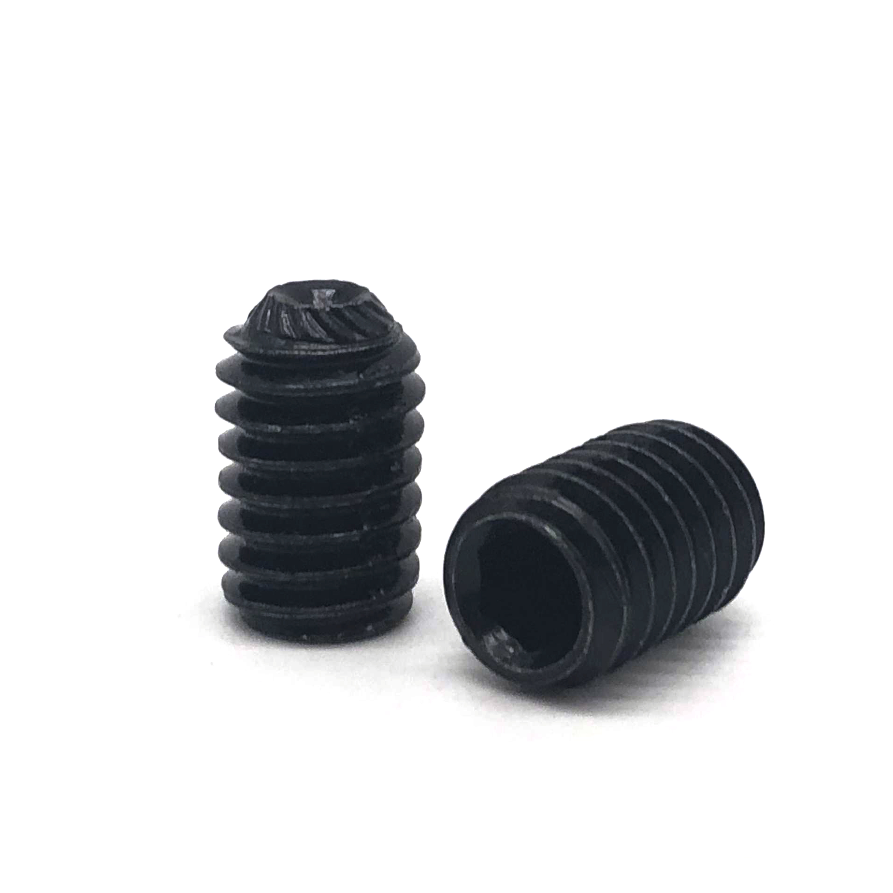 Chuanghe - Factory price M2-M16 304 Stainless Steel machine screw Headless Hex Socket Set Screw With Concave End with cone point DIN914 m4 Set screw 1