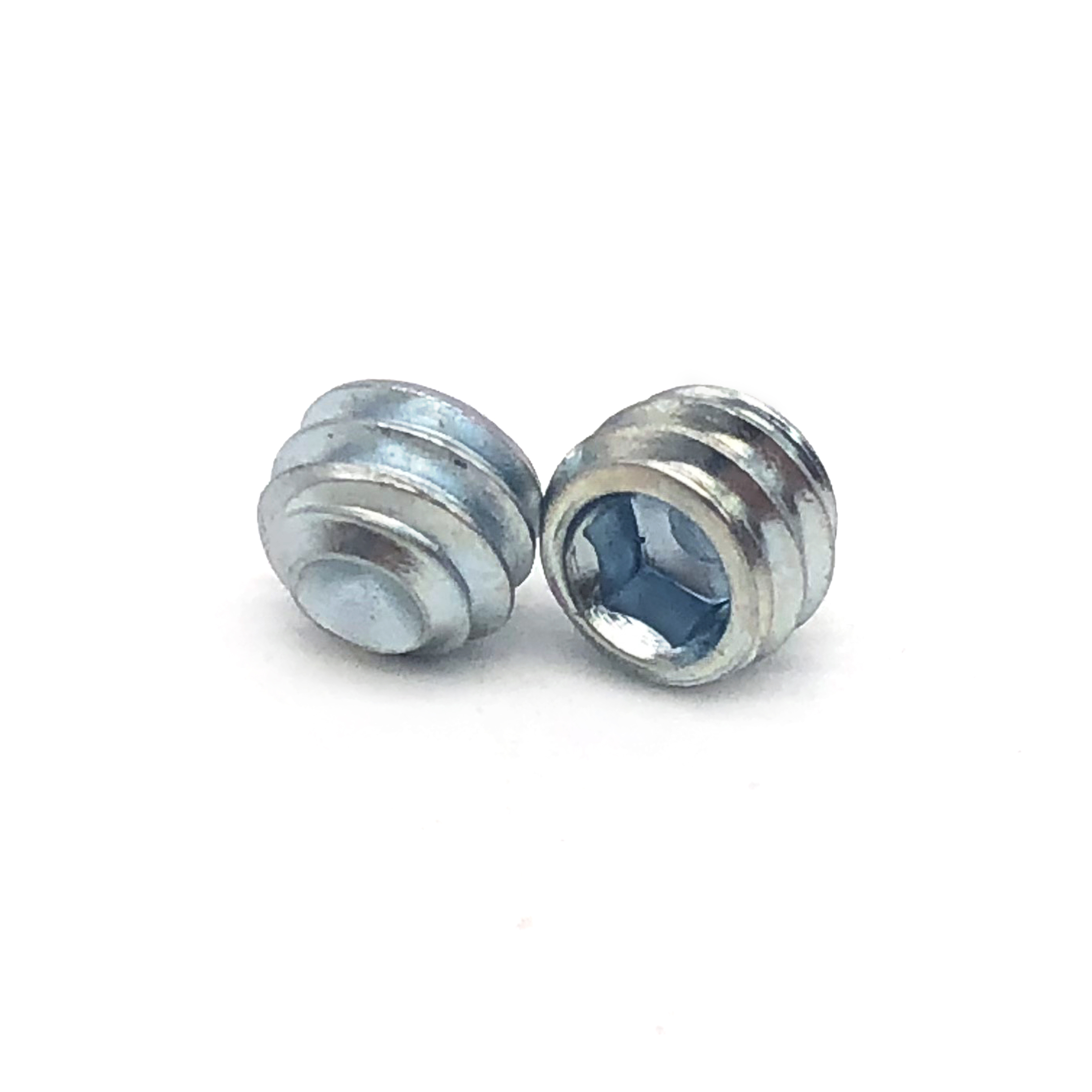 Chuanghe - Factory price M2-M16 304 Stainless Steel machine screw Headless Hex Socket Set Screw With Concave End with cone point DIN914 m4 Set screw 4