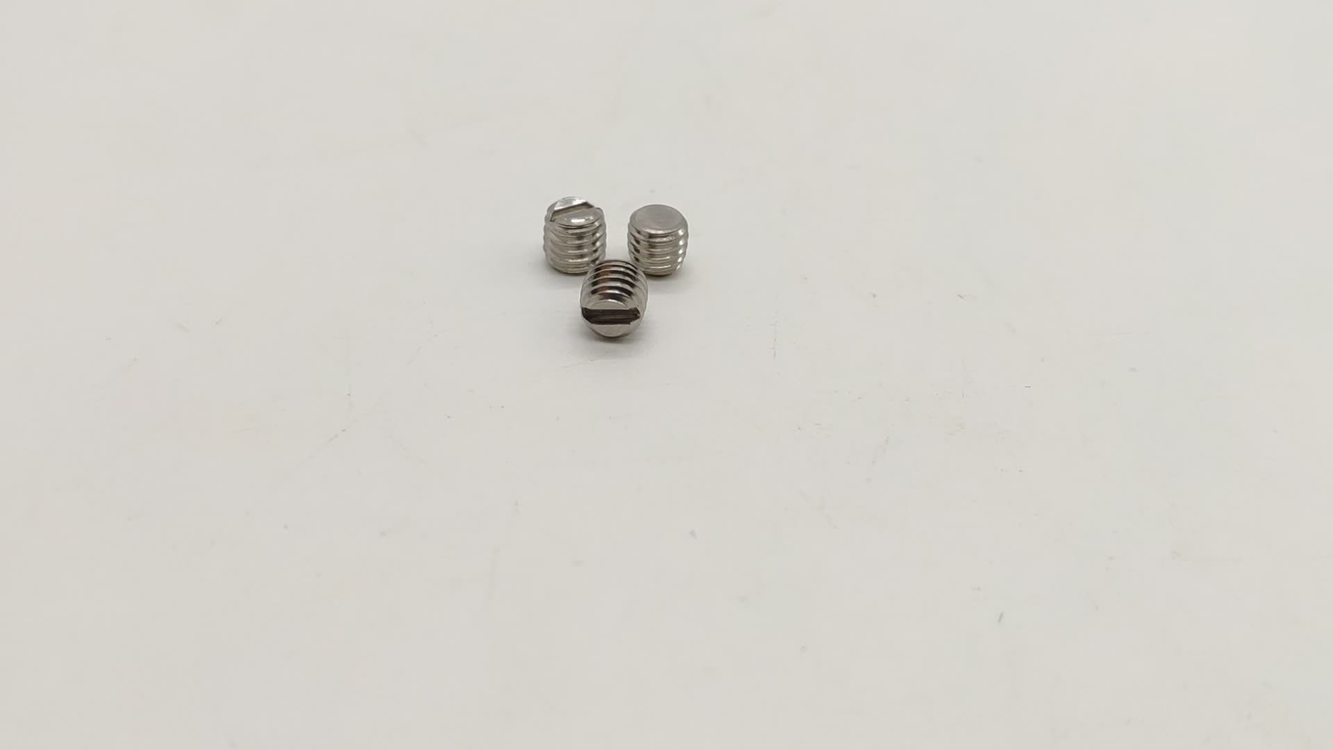 Chuanghe - Factory price M2-M16 304 Stainless Steel machine screw Headless Hex Socket Set Screw With Concave End with cone point DIN914 m4 Set screw 2