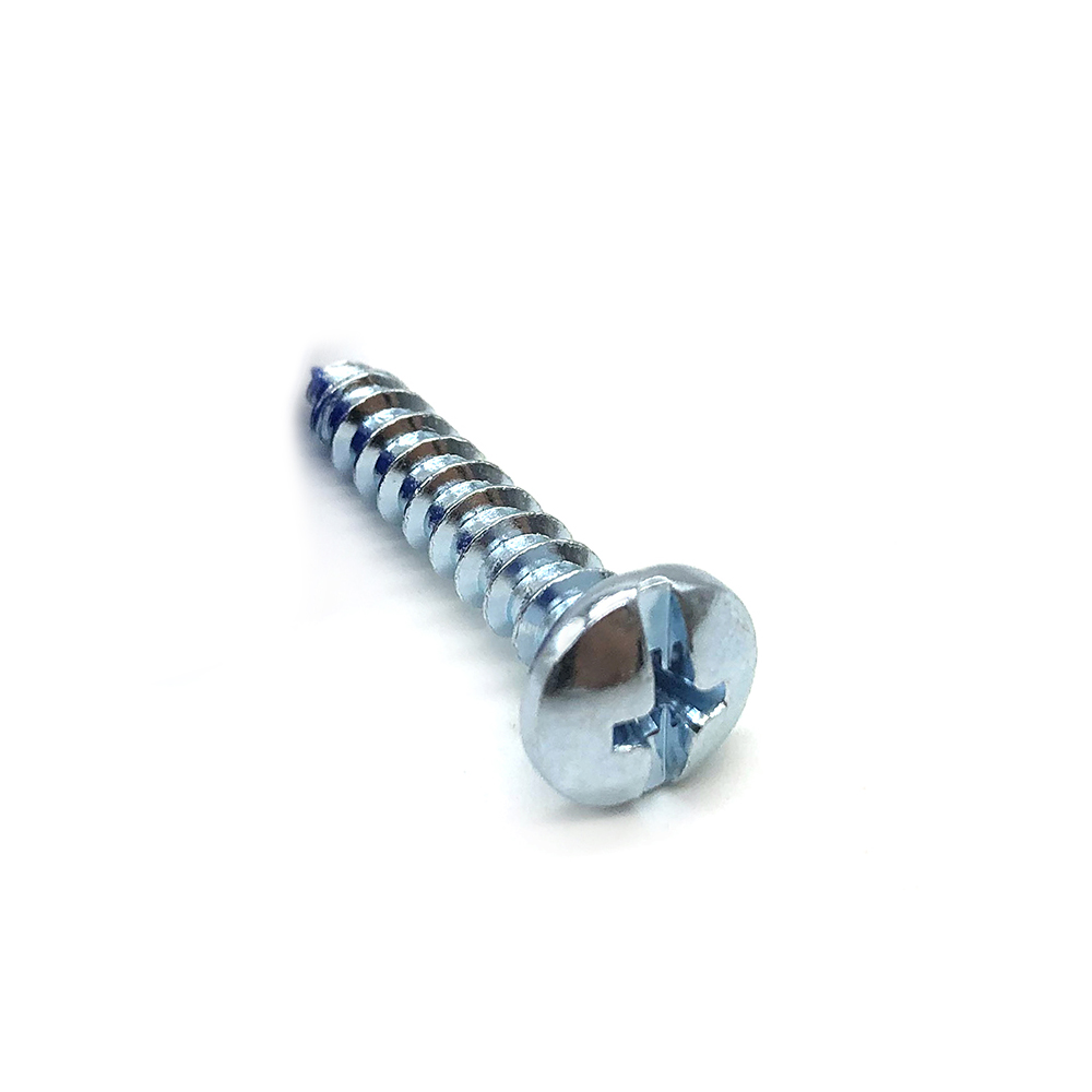 Chuanghe - Din968 carbon steel zinc Plated Cross Recessed Pan Head Tapping Screws With Collar Self-tapping screw 6