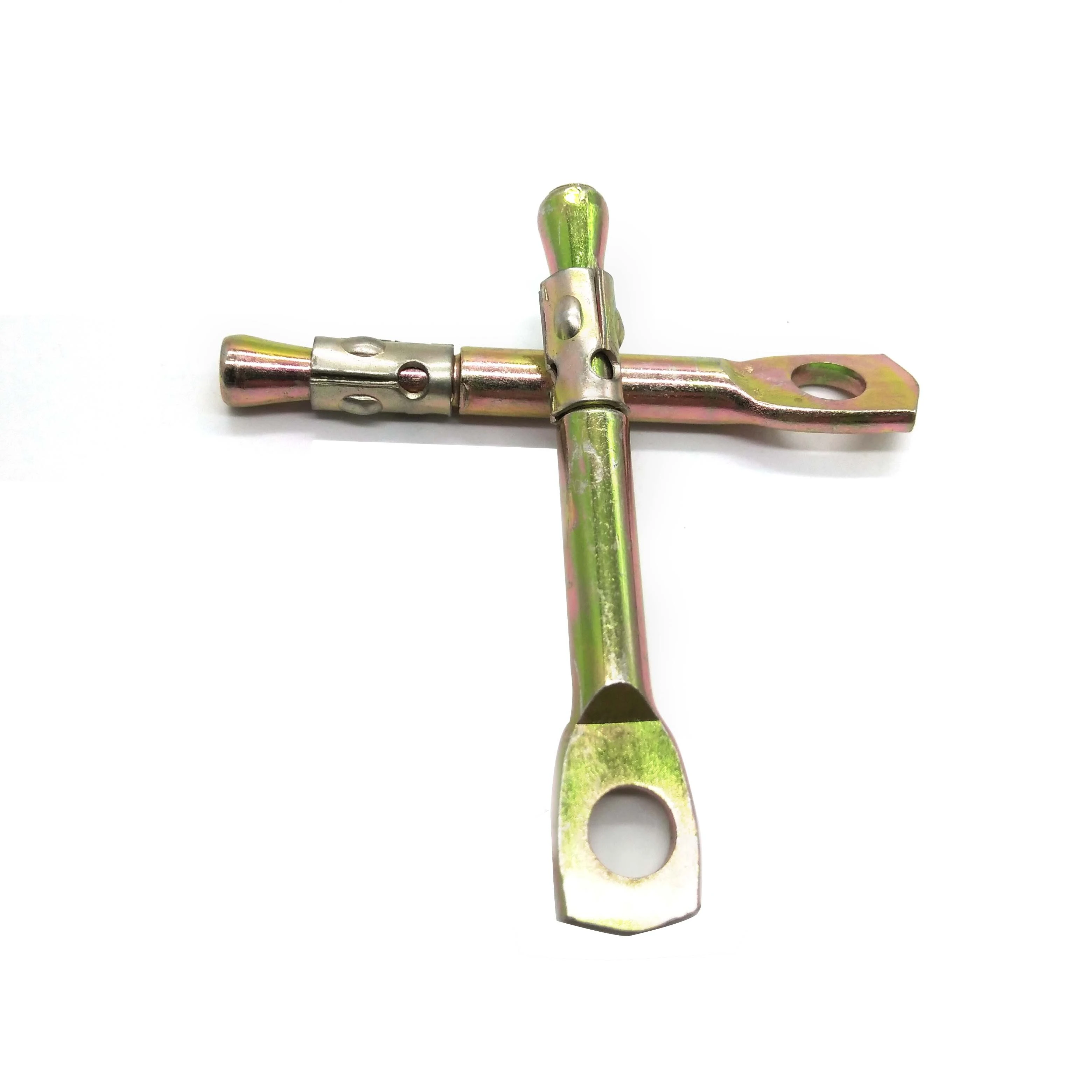 Chuanghe - Factory Price Ceiling Concrete Tie Wire Ceiling Anchor With Eye Yellow Zinc expansion bolts 1