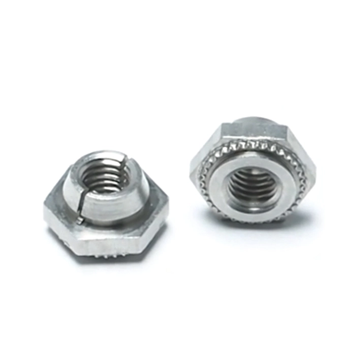 Chuanghe - M2.5 M3 M4 M5 Stainless Steel 304 hex Self Clinching Locking Nuts for Sheet Metal rivet nut 1