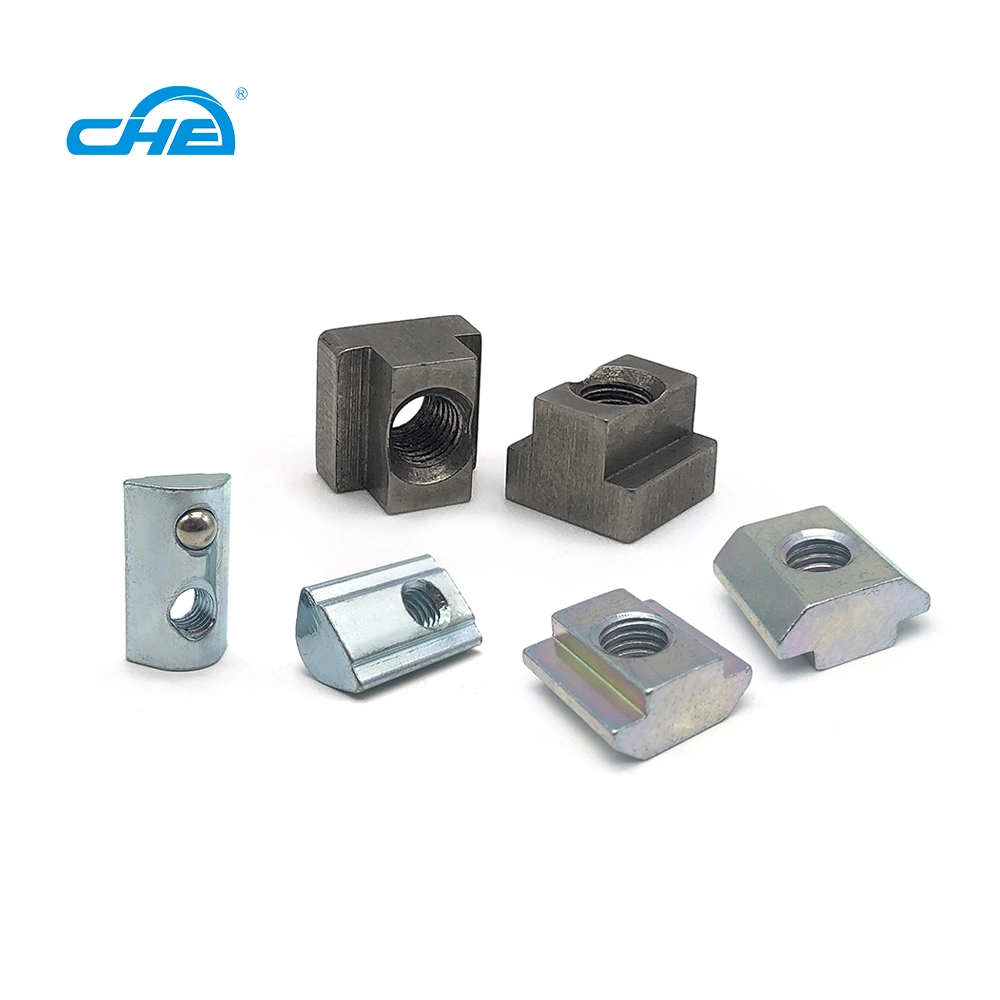 Chuanghe - Wholesale Zinc Plated M8 M10 M12 Carbon Steel Furniture Locking T Slot Nuts DIN 508 T-nut t nut 1
