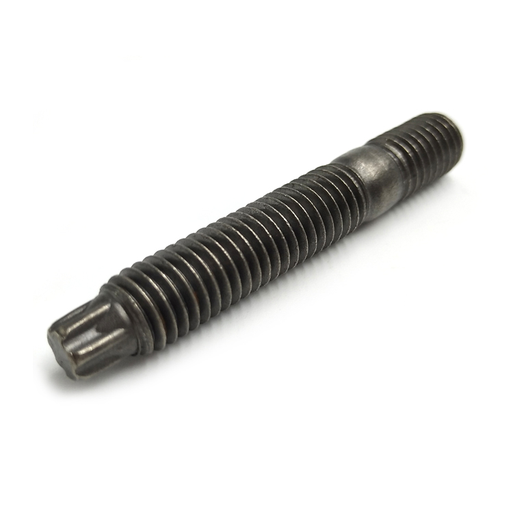 Chuanghe - M5 M6 Stainless Steel Weld Stud Screws Welding Stud Bolts M6 M8 M10 M12 Carbon Steel Black Plain Double End Studs Threaded Rod stud bolts 7