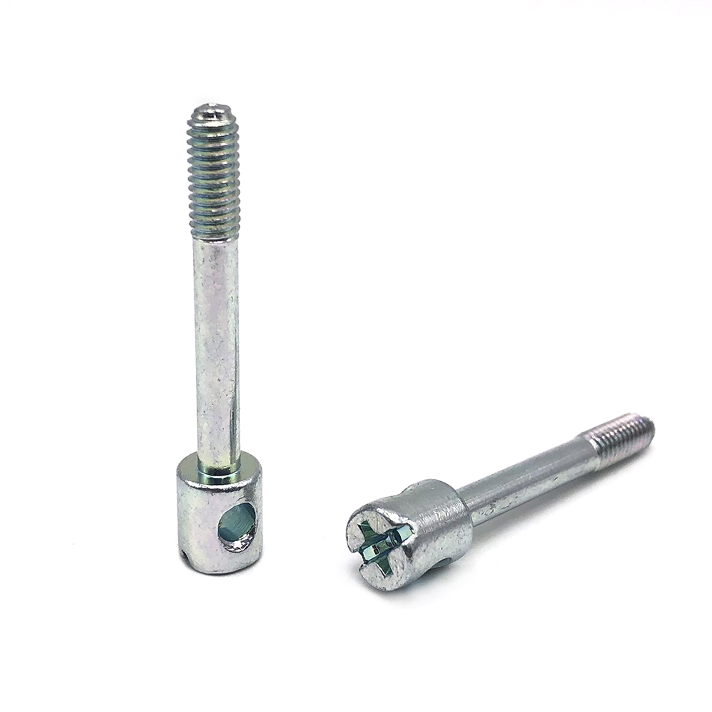 Chuanghe - China supplier Customized Electrical Contact Slotted Sealing Screws drilled hole head capstan screws special screw 6