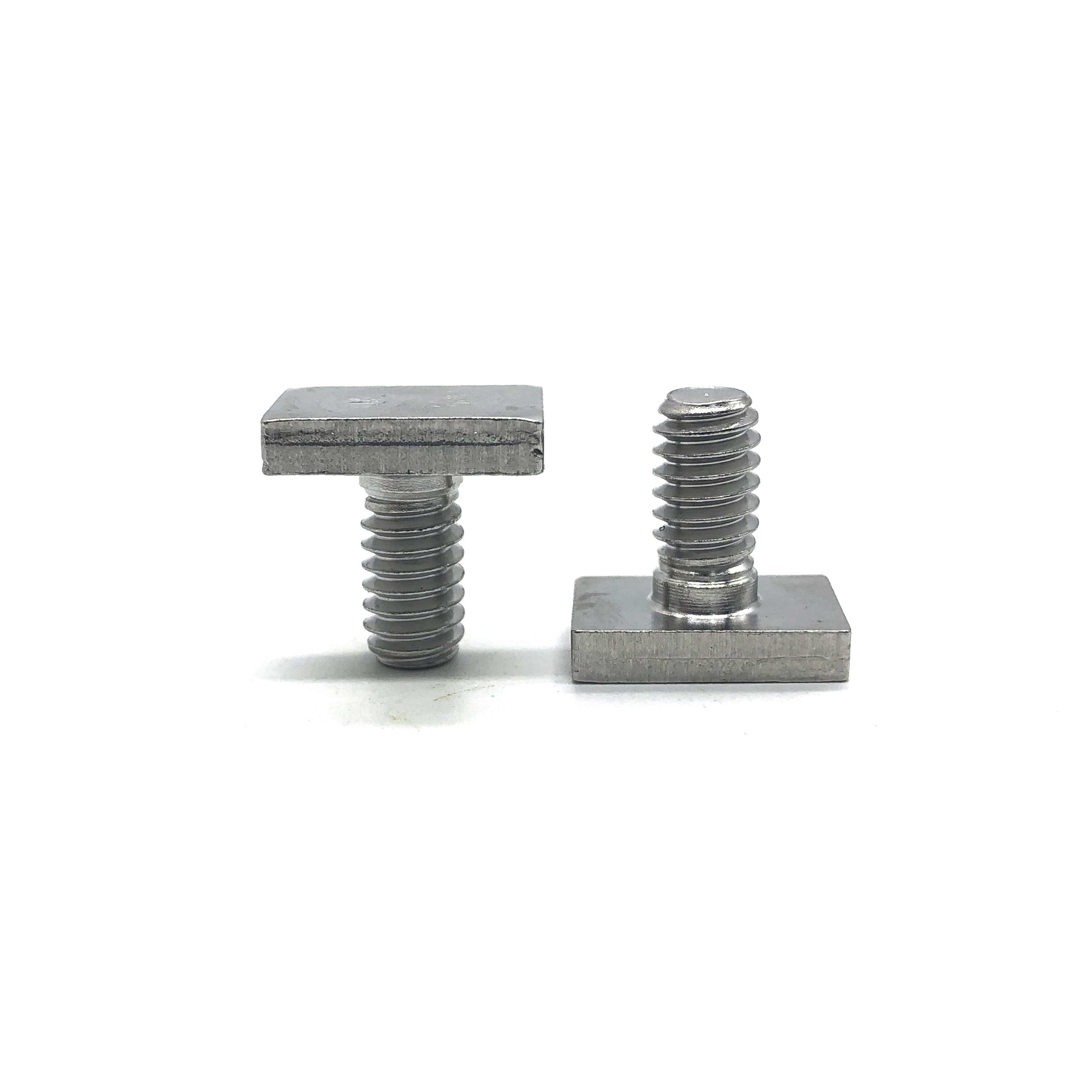 Chuanghe - M5 M6 M8 M10 Stainless Steel Flat Square Head Screw Bolt 17mm ss304 ss316 Square Bolt t bolts 11