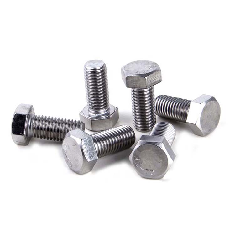 Chuanghe - High strength hex bolt din931 8.8 grade half thread carbon steel Black Oxide Hex bolt and nut hex bolts 4