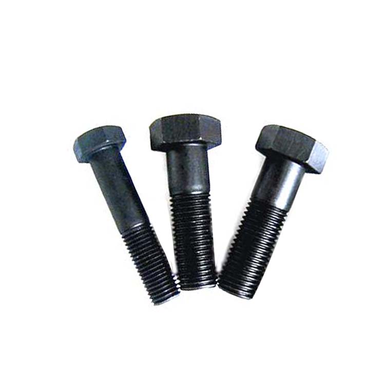 Chuanghe - High strength hex bolt din931 8.8 grade half thread carbon steel Black Oxide Hex bolt and nut hex bolts 7
