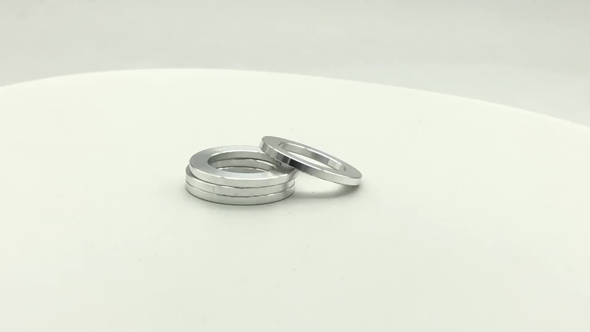 Chuanghe - Custom OEM thin metal aluminum washers round colored anodized flat washer flat washer 2