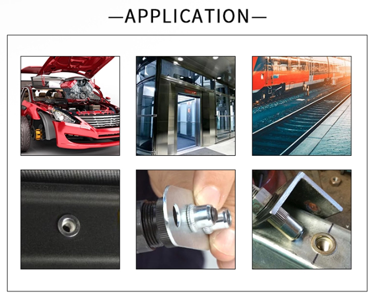 Chuanghe - Galvanized zinc plated rivet nuts M3 M4 M5 M6 M8 M10 M12 rivet nut 10