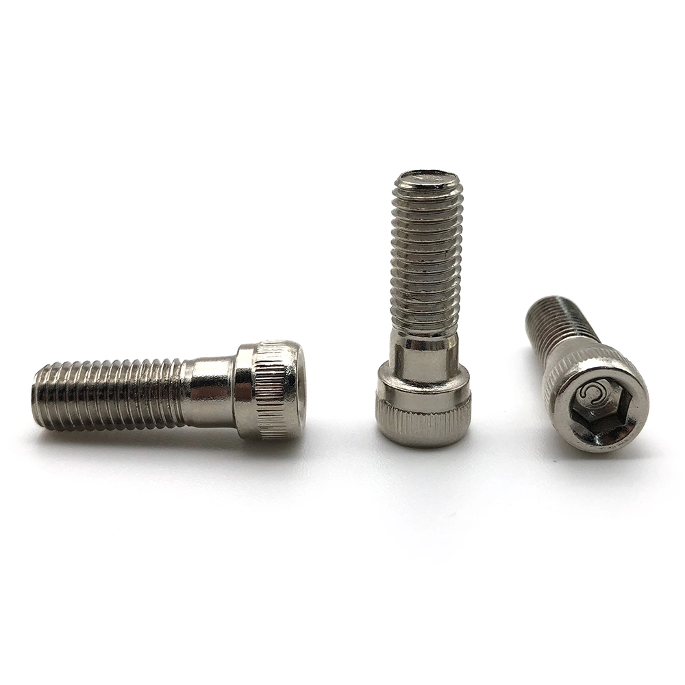 Chuanghe - hex socket head cylinder screw with knurled stainless steel hex socket allen head screw din912 socket screw 1